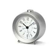 Lemnos JIJI alarm Alarm Clock Silver AWA13-04 SL Table Clock Japan