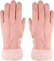 [Generic] Heated Gloves for Women | Warm Electric Gloves,Snow Thermal Muff Touchscreen Rechargeable Portable Hand Warmer for Ski Outdoor Snow Running Hunting Motorcycle