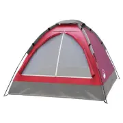 2-Person Dome Tent – Easy Set Up Shelter with Rain Fly and Carry Bag for Camp...