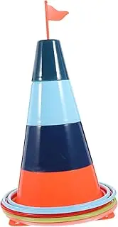 KITANDOVE Educational Ring Toys Toddler Tossing Game Kids Party Games Circle Throwing Toy Interactive Plaything Random Color