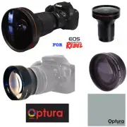 240° FISHEYE LENS +2x ZOOM LENS FOR Canon EOS XTI 1200D T3 T3I T4 T5 T6 7D 6D