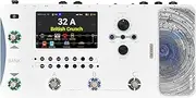 MOOER GE1000 Li White Guitar Mutieffects Pedal Dual Effects Chains Processor with AI Equalization, 5" Touch Screen, 300+ Effects, Third-brand IRs, Stereo Sound Out Put, XLR, MIDI Port, Guitar/Bass