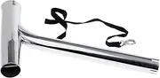 Fishing Rod Holders for Boat,Yacht Outrigger Pole Support | Stainless Steel Rod Holder Stand with Safety Strap for Marine Kayak Yacht Men Father