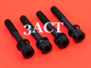 4 Black Titanium Bolt w/ Ti Washer M6 x 37.9mm Shimano Disc Brake Caliper Mount