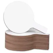 Flipside Mini Dry Erase Answer Paddle - 5" [0.4 Ft] Width X 9" [0.8 Ft] Height -