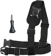 Camera Shoulder Strap - Backpack Shoulder Strap Mount - Adjustable Holder Action Cameras Accessories for Women Travel Outdoor Hiking Cycling Skiing Water Sports