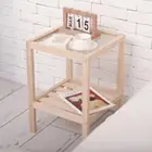 Small Coffee Table Side Cabinet Sofa Side Table Side Table Wood Corner Table
