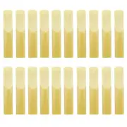 Clarinet Reeds 2.5, 20 Pieces for Clarinet with Plastic Box, Traditional Reed...