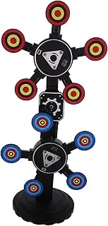 Abaodam Electronic Shooting Target with Auto Reset Rotating Targets for Fun Indoor Game for Skill Development and Family Competitions Unique Design and Increased Challenge