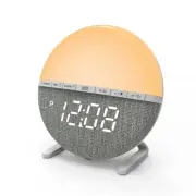 Sunrise Light Alarm Clock Wake Up Light Alarm Clock Snooze 7 Ringtones 9 Colors