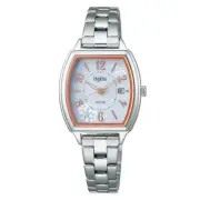 SEIKO ALBA AHJD437 Angene INGENU Analog Women's Watch White Silver Solar Model