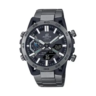 【CASIO 卡西歐】EDIFICE 纖維錶殼 獨特懸吊設計 賽車運動(ECB-2000DC-1A)