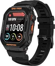 CHILEAF Trileek GPS Smart Watch, Alexa Built-in, Bluetooth Calling, 7-Days Battery, Heart-Rate & SPO2 Max, Sleep Health Monitoring, 100+ Sports Modes, for Android & iPhone.