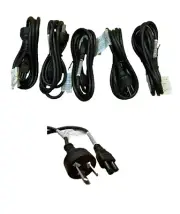 Zebra AC Cord Argentina plug IRAM /C5 (Mickey Mouse) for Label Printer Pack 5