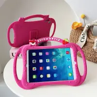 在飛比找蝦皮商城精選優惠-手提草莓熊矽膠支架 平板保護套 適用iPad pro 10 