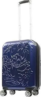 [Ful] Disney Stitch 30 Inch Rolling Luggage, Hardshell Suitcase with Spinner Wheels, Blue, 22.5 Inch, Disney Stitch 30 Inch Rolling Luggage, Hardshell Suitcase with Spinner Wheels