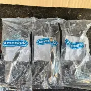 (3) pcs Amerock 173CH Allison Value Hardware Pull, Polished Chrome