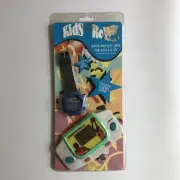 RARE VINTAGE KIDS ROW LCD HAND-HELD BASKETBALL GAME AND WRIST WATCH SEALED