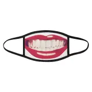 Smile Mixed-Fabric Face Mask