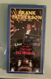 FRANK PATTERSON LIVE AT THE TRUMP TAJ MAHAL VHS VIDEOTAPE NEW corner dings