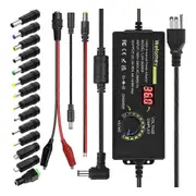 Universal Power Supply 3V-36V 4A 144W Adjustable Variable AC/DC Adapter Charger, 100V-240V AC to DC As Shown