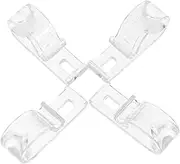 Luxshiny 4 Sets Reliable Plastic Blind Cord Cleats Easy to Install Window Cord Holders for Roller Blinds Stylish Curtain Retainers Plastic Fit for Various Window Treatments