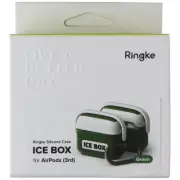 Ringke Silicone Case for Apple AirPods (3rd Gen) - Ice Box Green/White