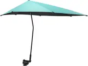 UPF 50+ Adjustable Beach Umbrella XL with Universal Clamp for Chair, Stroller, W