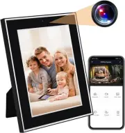 Hidden Spy Camera Detector with Photo Frame, WiFi Black