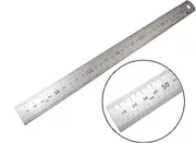 Shinwa H101-C 300 mm Rigid "Zero Glare" Metric Machinist Ruler/Rule Scale .5 mm & mm Markings