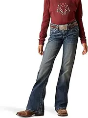 [ARIAT] Girls' R.e.a.l. Stretch Clover Boot Cut