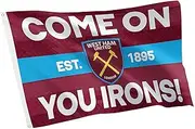 Desert Cactus West Ham United Flag Hammers Football Soccer 100% Polyester Indoor Outdoor 3x5 feet Banner (Flag G)