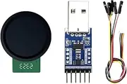 Lnqwhduu ZW0919 Semiconductor Fingerprint Identification Module ZW0919 Capacitive Touch Fingerprint Door Lock Capture Sensor