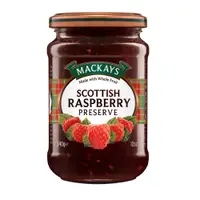 在飛比找PChome24h購物優惠-Mackays 蘇格蘭梅凱覆盆莓果醬 340g