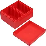 SECFOU Box Stylish Coin Holder Organizer Chic Plastic Coin Storage Box for Change Denominations Versatile Display Stand Keys Jewelry Efficient Storage
