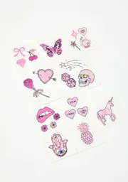 [INKED by Dani] Pretty In Pink Temporary Tattoo Pack