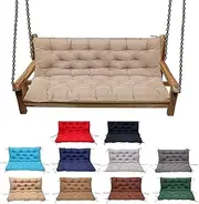 Waterproof Outdoor Garden Bench Cushion Durable Replacement Seat Cushion for Patio Swing Patio Furniture Accessories for Garden Swing Seat