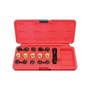 16 Pcs of PK Tool Thread Repair Tool Set - Spark Plug Sleeve Type M14 x 1.25