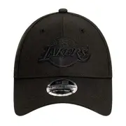 LA Lakers New Era Black on Black 9FORTY Snapback