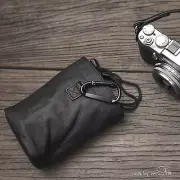 Real Leather Camera Case Bag Cover Pocket for Mirrorless Film Camera and Lens