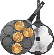 Pancake Pan Nonstick Pancake Griddle Mini Pancaker with PFOA Free Coating Pancak