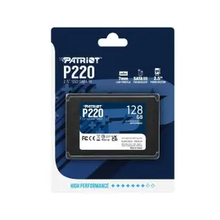 【PATRiOT 博帝】P220 SATA III 2.5吋 128GB SSD固態硬碟