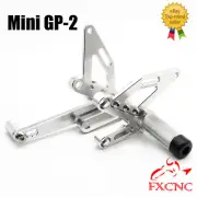 For Minigp mini moto GP-2 CNC Rearset Rear Set Footrest Footpegs Pedals Foot Peg