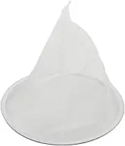 BESTOYARD Nylon Mesh Strainer Bag Cone Shape Filtering Bag Honey Filter Washable Filter Bag Home Kitchen Accessories Strainer Bag