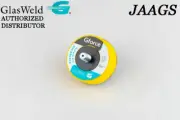 GlasWeld 3 inch Backer Pads allow you to remove scratches quickly and easily