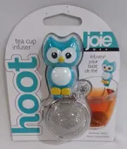 Joie Hoot Teal Owl Tea Cup Infuser Mesh Ball Loose Leaf