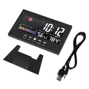 Digital Clock LED Display Desk Table Temperature Alarm Time Modern Home Decor