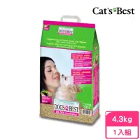 在飛比找momo購物網優惠-【CAT’S BEST 凱優】犬專用凝結木屑砂 10L/4.