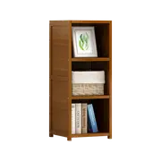 Bamboo Adjustable Shelf Bookcase Display Storage Rack Stand