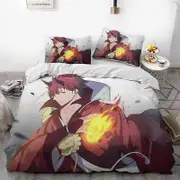 o617 Reincarnated- Slime -Anime- Duvet Cover Set - 3D Digital -Print -Ultra-Soft Microfiber, 3 Piece- Bedding Set with Zipper -Closure,- Includes- 1 C